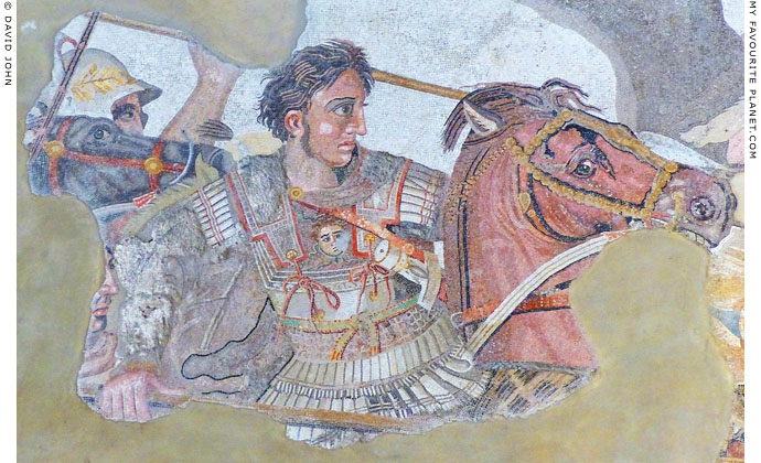 Detail of the Alexander Mosaic from Pompeii at My Favourite Planet Detail of the Alexander Mosaic from Pompeii at My Favourite Planet