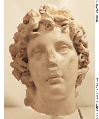 Marble head, Allard Pierson Museum, Amsterdam at My Favourite Planet Marble head, Allard Pierson Museum, Amsterdam at My Favourite Planet
