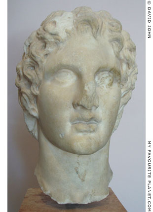 Head of Alexander the Great from the Acropolis, Athens, Greece at My Favourite Planet Head of Alexander the Great from the Acropolis, Athens, Greece at My Favourite Planet