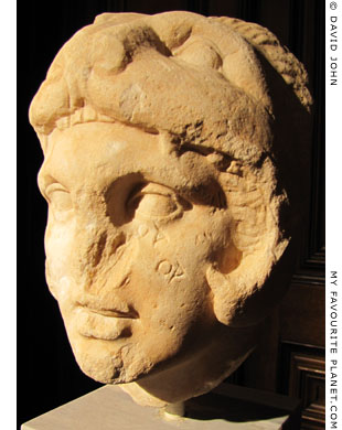 Head of Alexander the Great wearing a lion-skin, National Archaeological Museum, Athens, Greece at My Favourite Planet
