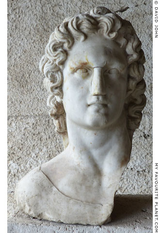 Bust of Helios in the Agora, Athens at My Favourite Planet