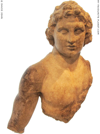 A marble statuette of Alexander the Great from Priene at My Favourite Planet