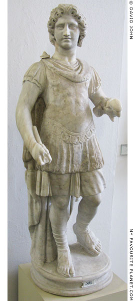 Marble statuette of Alexander the Great in Berlin at My Favourite Planet Marble statuette of Alexander the Great in Berlin at My Favourite Planet