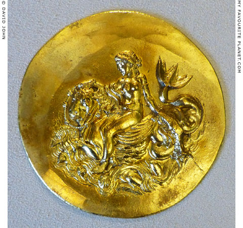 A Nereid riding a fabulous sea creature on an Aboukir medallion at My Favourite Planet A Nereid riding a fabulous sea creature on an Aboukir medallion at My Favourite Planet