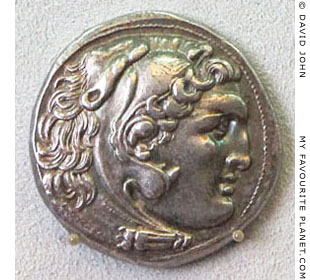 Alexander the Great as Herakles on a silver tetradrachm, Bode Museum, Berlin, Germany at My Favourite Planet Alexander the Great as Herakles on a silver tetradrachm, Bode Museum, Berlin, Germany at My Favourite Planet