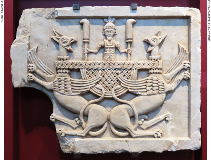 A Byzantine relief of the ascension of Alexander the Great from Chalkis at My Favourite Planet A Byzantine relief of the ascension of Alexander the Great from Chalkis at My Favourite Planet