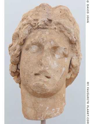Marble head of Demetrios Poliorketes, Delos at My Favourite Planet Marble head of Demetrios Poliorketes, Delos at My Favourite Planet