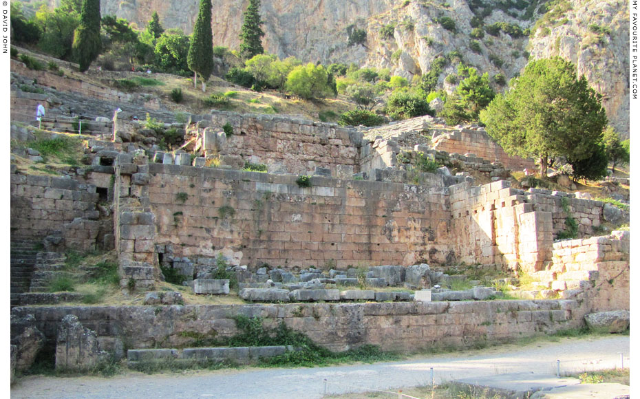 The Krateros Monument, Delphi at My Favourite Planet