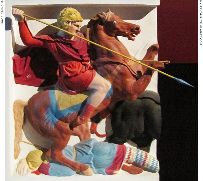 A model of Alexander the Great from the Alexander Sarcophagus at My Favourite Planet A model of Alexander the Great from the Alexander Sarcophagus at My Favourite Planet