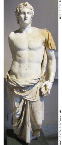 An over life-size marble statue of Alexander the Great from Magnesia ad Sipylum at My Favourite Planet