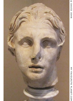 Head of Alexander the Great from Pergamon at My Favourite Planet