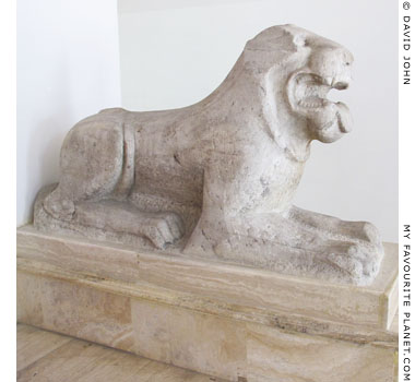An Archaic marble statue of a lion from ancient Smyrna at My Favourite Planet An Archaic marble statue of a lion from ancient Smyrna at My Favourite Planet