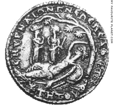 Alexander the Great dreaming of the two Nemeses on a coin of Smyrna at My Favourite Planet Alexander the Great dreaming of the two Nemeses on a coin of Smyrna at My Favourite Planet