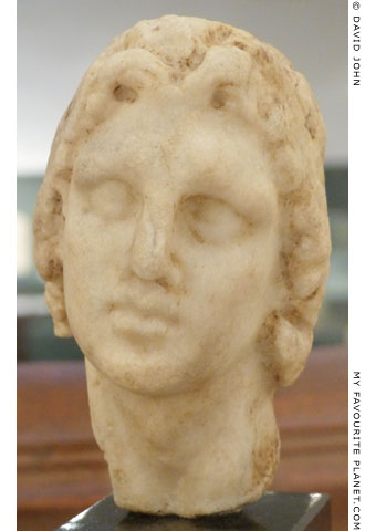 A marble head of Alexander the Great in Leipzig at My Favourite Planet A marble head of Alexander the Great in Leipzig at My Favourite Planet