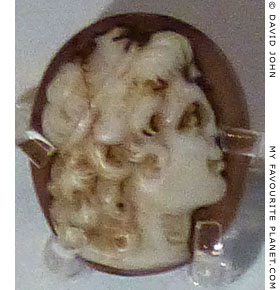 Onyx and chalcedony cameo gem with a portrait of Alexander the Great at My Favourite Planet Onyx and chalcedony cameo gem with a portrait of Alexander the Great at My Favourite Planet