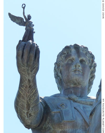 Alexander the Great carrying Nike in Pella, Macedonia at My Favourite Planet Alexander the Great carrying Nike in Pella, Macedonia at My Favourite Planet