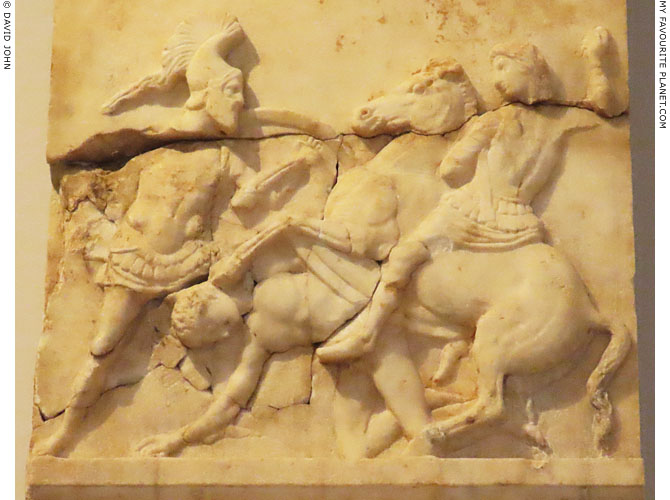 The grave stele of Panchares, son of Leochares at My Favourite Planet The grave stele of Panchares, son of Leochares at My Favourite Planet