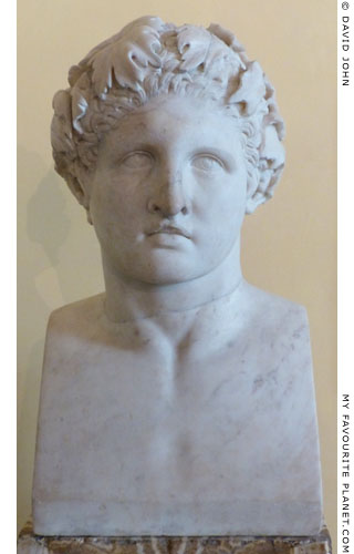 Marble herm bust in the Palazzo dei Conservatori, Rome at My Favourite Planet