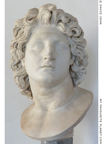 Alexander-Helios in the Palazzo Nuovo, Capitoline Museums, Rome at My Favourite Planet