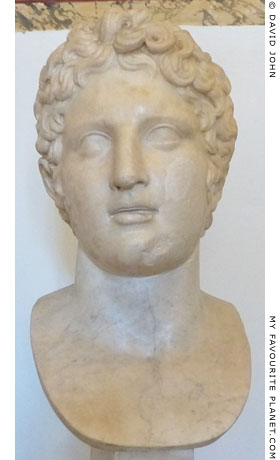 Male head after a Greek original of the 4th century BC at My Favourite Planet