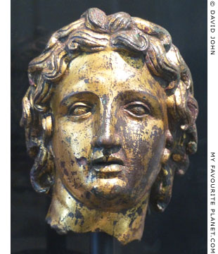 Gilded bronze head of Alexander the Great at My Favourite Planet Gilded bronze head of Alexander the Great at My Favourite Planet