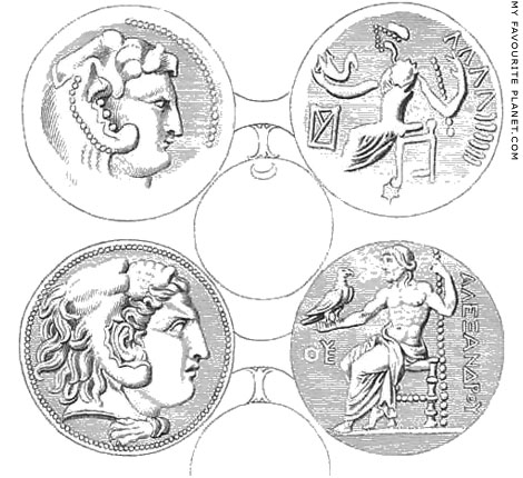 Coins of Alexander the Great by Nicholas Revett at My Favourite Planet Coins of Alexander the Great by Nicholas Revett at My Favourite Planet