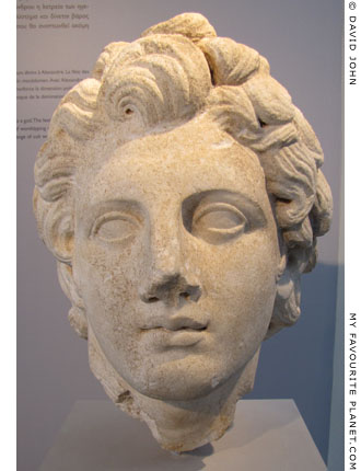 Head of Alexander from Thasos at My Favourite Planet