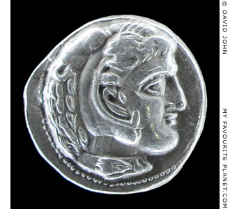A silver tetradrachms of the Eastern Celts depicting Alexander the Great at My Favourite Planet A silver tetradrachms of the Eastern Celts depicting Alexander the Great at My Favourite Planet
