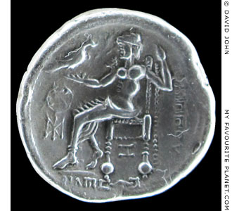 A silver tetradrachms of the Eastern Celts depicting Zeus at My Favourite Planet A silver tetradrachms of the Eastern Celts depicting Zeus at My Favourite Planet