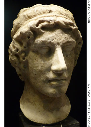Head of a young man, possibly Eros at My Favourite Planet