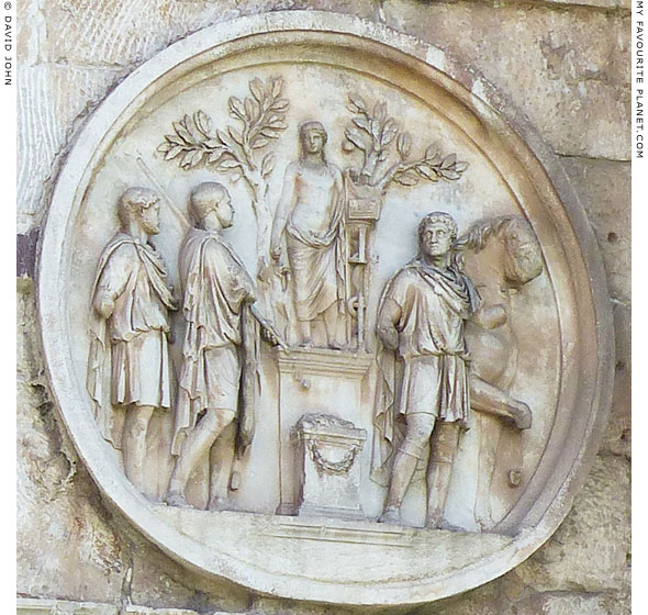 The Apollo tondo on the Arch of Constantine, Rome at My Favourite Planet