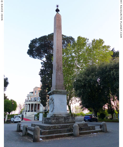 The Obelisk of Antinous on the Pincian Hill, Rome at My Favourite Planet