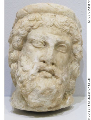 Head of Asklepios from Allianoi, near Bergama, Turkey at My Favourite Planet