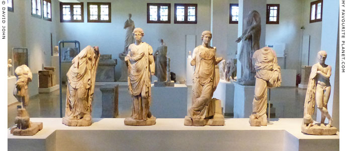 Marble statue group of the children of Asklepios, Dion, Macedonia at My Favourite Planet