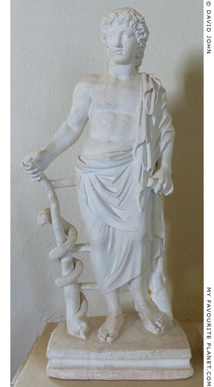 Statuette of young Asklepios from Epidauros at My Favourite Planet