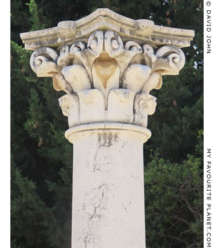 A Corinthian column of Temple C in the Asklepieion of Kos at My Favourite Planet