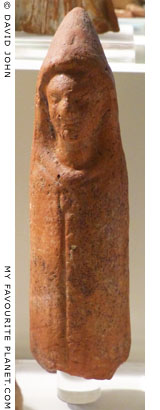Terracotta figurine of Telesphoros from Hermione, Peloponnese, Greece at My Favourite Planet