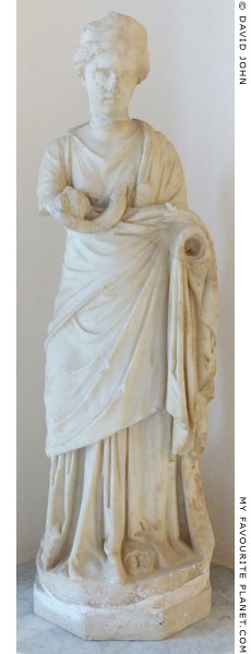 Marble statue of Hygieia, Ostia at My Favourite Planet