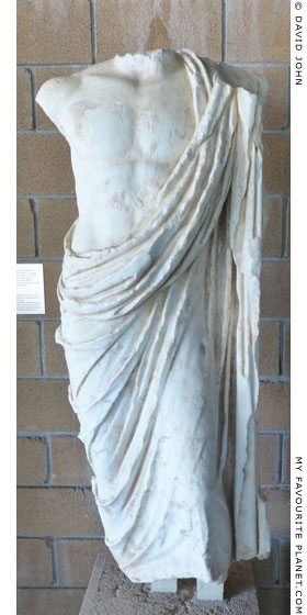 Marble statue of Asklepios from Thespiai, Boeotia at My Favourite Planet