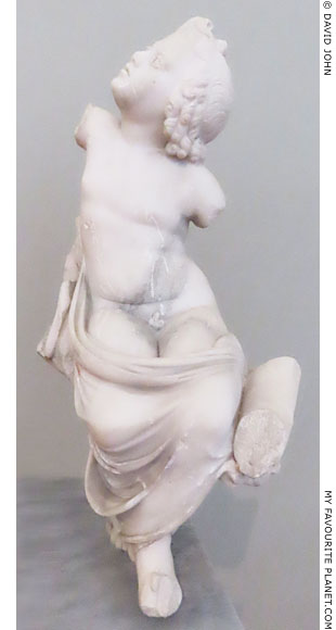 A marble statuette of the infant Ploutos, National Archaeological Museum, Athens at My Favourite Planet