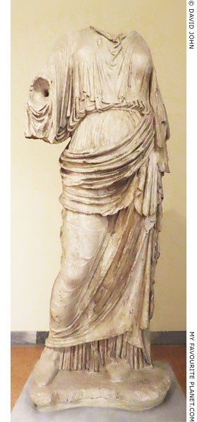 A Roman period copy of the cult statue of Nemesis of Rhamnous by Agorakritos of Paros at My Favourite Planet A Roman period copy of the cult statue of Nemesis of Rhamnous by Agorakritos of Paros at My Favourite Planet