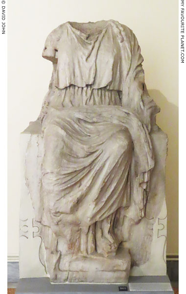 A marble statue of an enthroned goddess found in Athens at My Favourite Planet A marble statue of an enthroned goddess found in Athens at My Favourite Planet