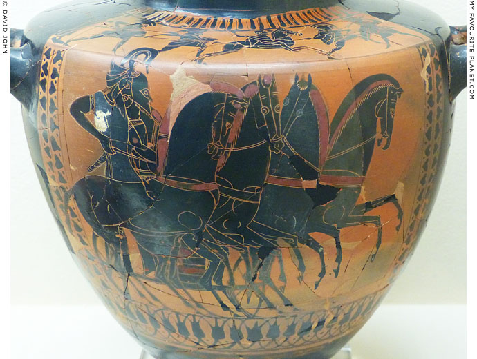 An Athenian black-figure hydria made in the workshop of the Lysippides Painter at My Favourite Planet