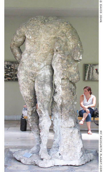 Statue of Herakles of the Farnese type from the Antikythera shipwreck at My Favourite Planet