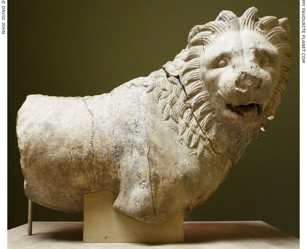 A marble lion from the Mausoleum of Halicarnassus at My Favourite Planet A marble lion from the Mausoleum of Halicarnassus at My Favourite Planet