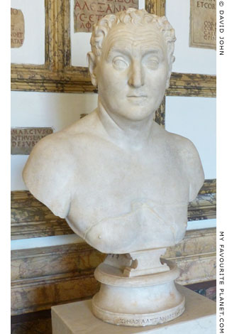 Male bust signed by Zenas son of Alexandros at My Favourite Planet