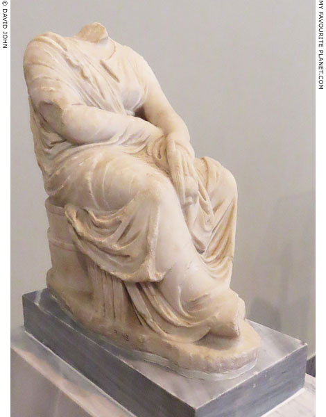 Statuette of Demeter from the Ancient Agora, Athens, Greece at My Favourite Planet