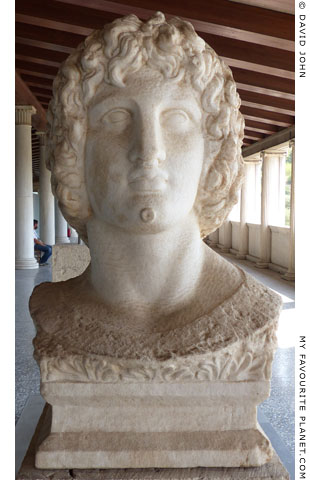 Bust of Alexander or Eubouleus, Agora Museum, Athens at My Favourite Planet