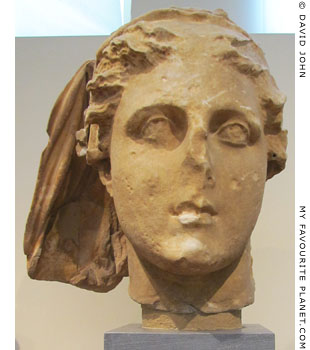 Head of the Greek goddess Demeter at My Favourite Planet