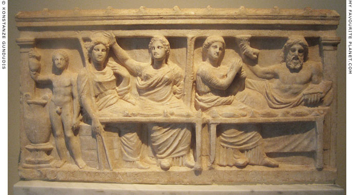 The Lysimachides relief from Eleusis at My Favourite Planet